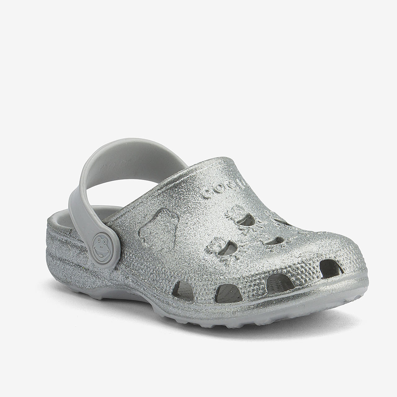 

Клоги Coqui 8701 Little Froggy 27/28 17 см Khaki grey glitter (8701_27/28_grey glitte)