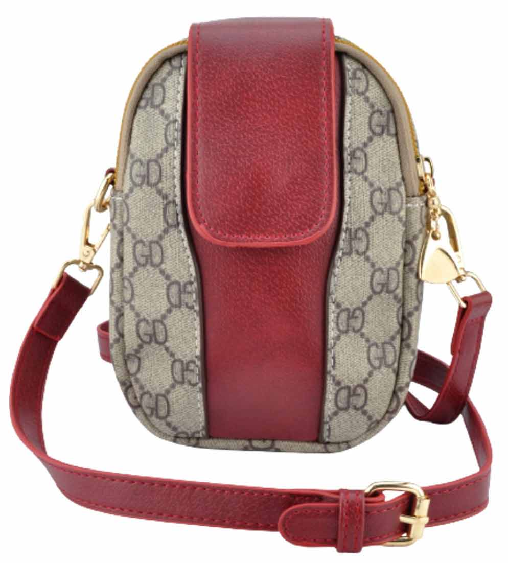 

Вертикальный клатч Luvete ТМ Лювете GD цвет красный 12,5 × 18,5 × 6 см (8337-12)
