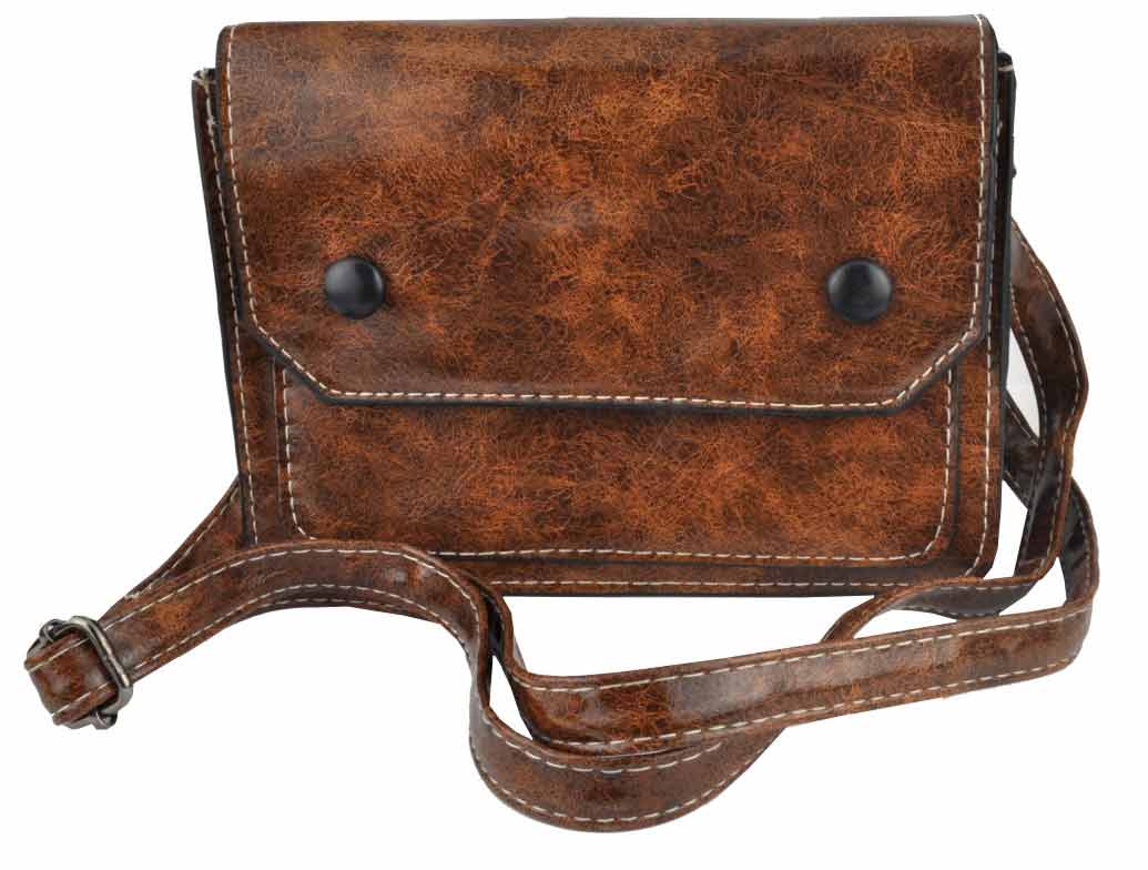 

Клатч Luvete ТМ Лювете цвет коричневый 19 × 14,5 × 6 см (8319-1)