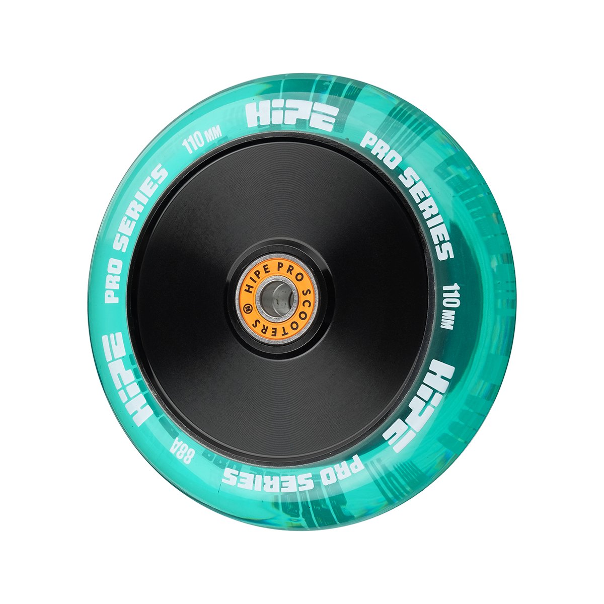 

Колесо для трюкового самоката Hipe Wheel H5 transparent/mint 110mm