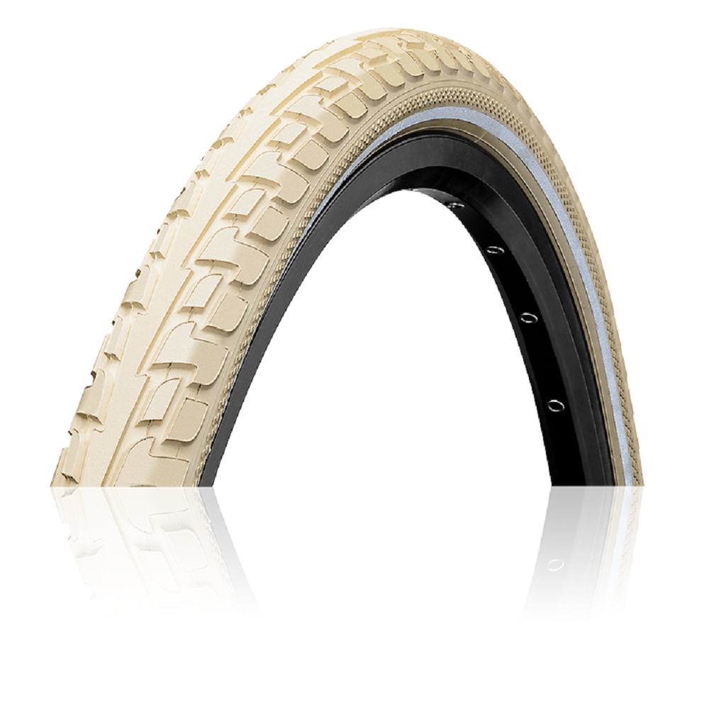 

Покрышка Continental Ride Tour 28" | 700 x 47C (45C) | 28 x 1.75 кремовая, не складная, светоотражающая