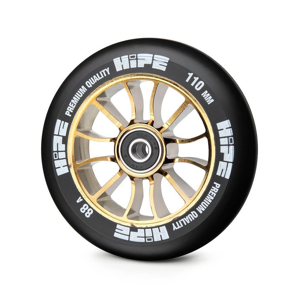 

Колесо для трюкового самоката Hipe H01 wheels 110mm Glod/black