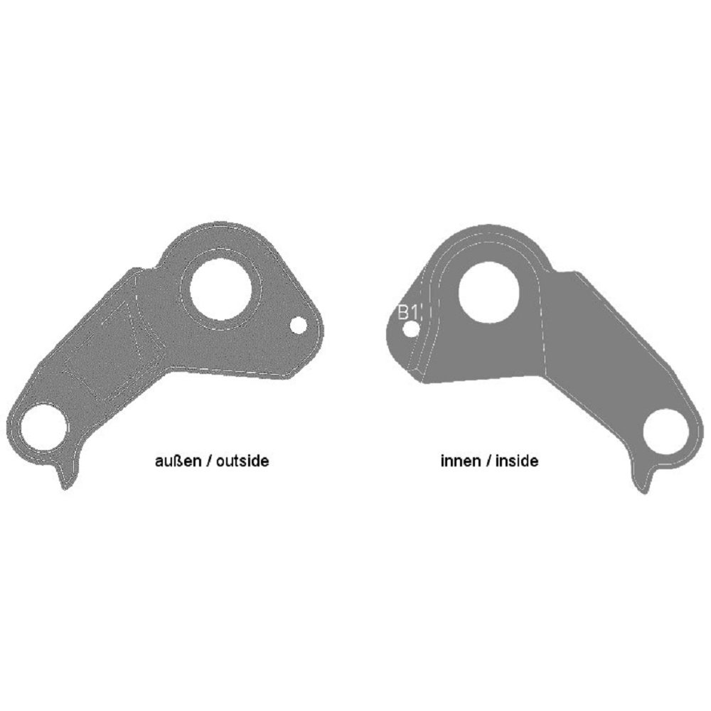 

Крюк на раму Ghost, Shimano Hanger MY2017 (B1) HT, GHM09-022 (FRHG0022)