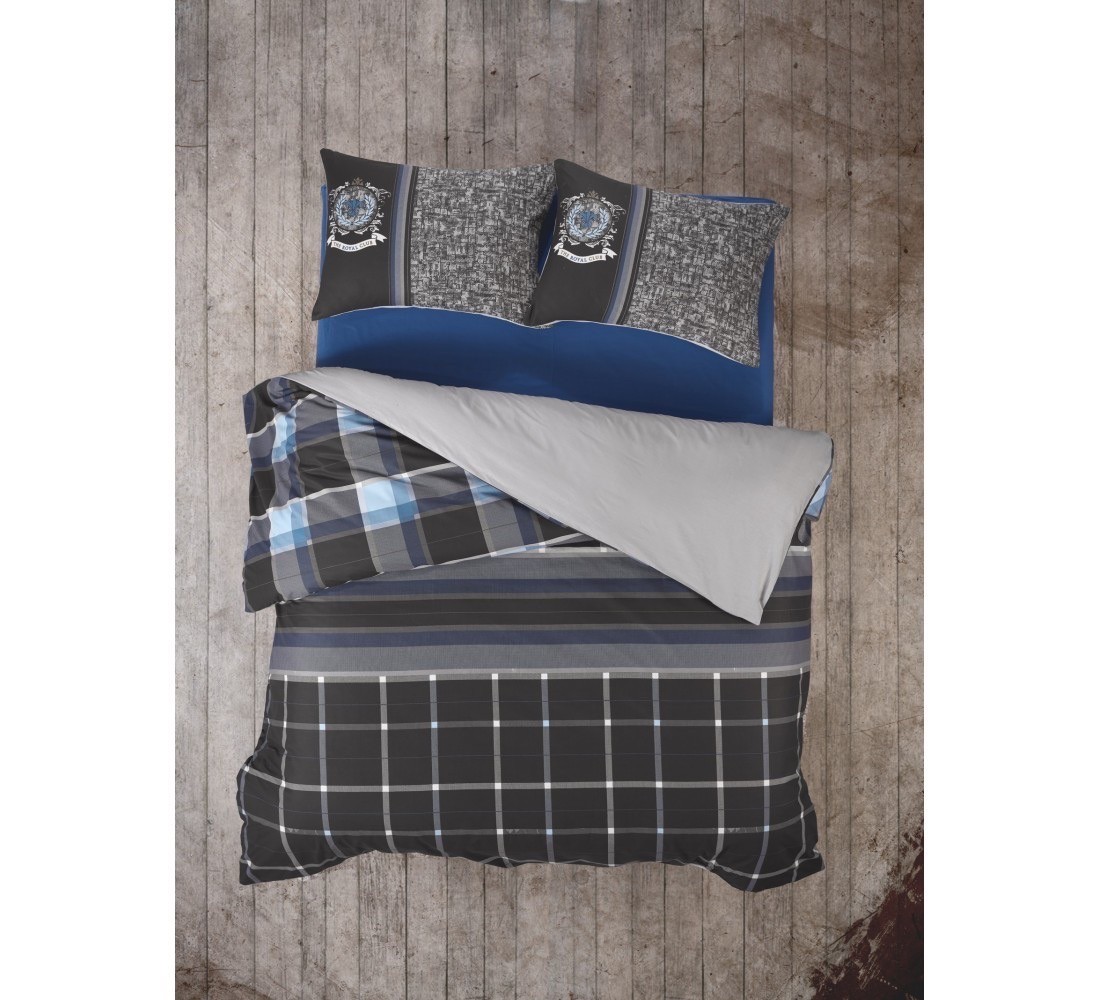 

Комплект постельного белья COTTON BOX ROBERTO 200*220 Серый