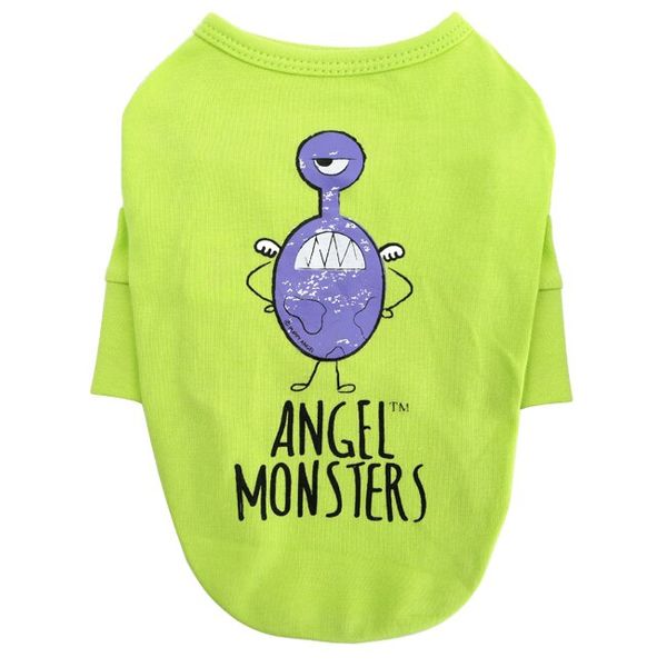 

Футболка для собак Puppy Angel «Angel Monsters» L (зелена)
