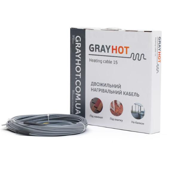 

Нагревательный кабель Grayhot 23м, 345 Вт