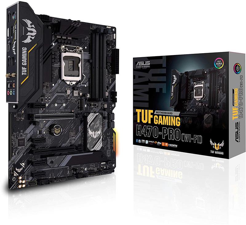 

Материнская плата Asus TUF Gaming H470-Pro (Wi-Fi) Socket 1200