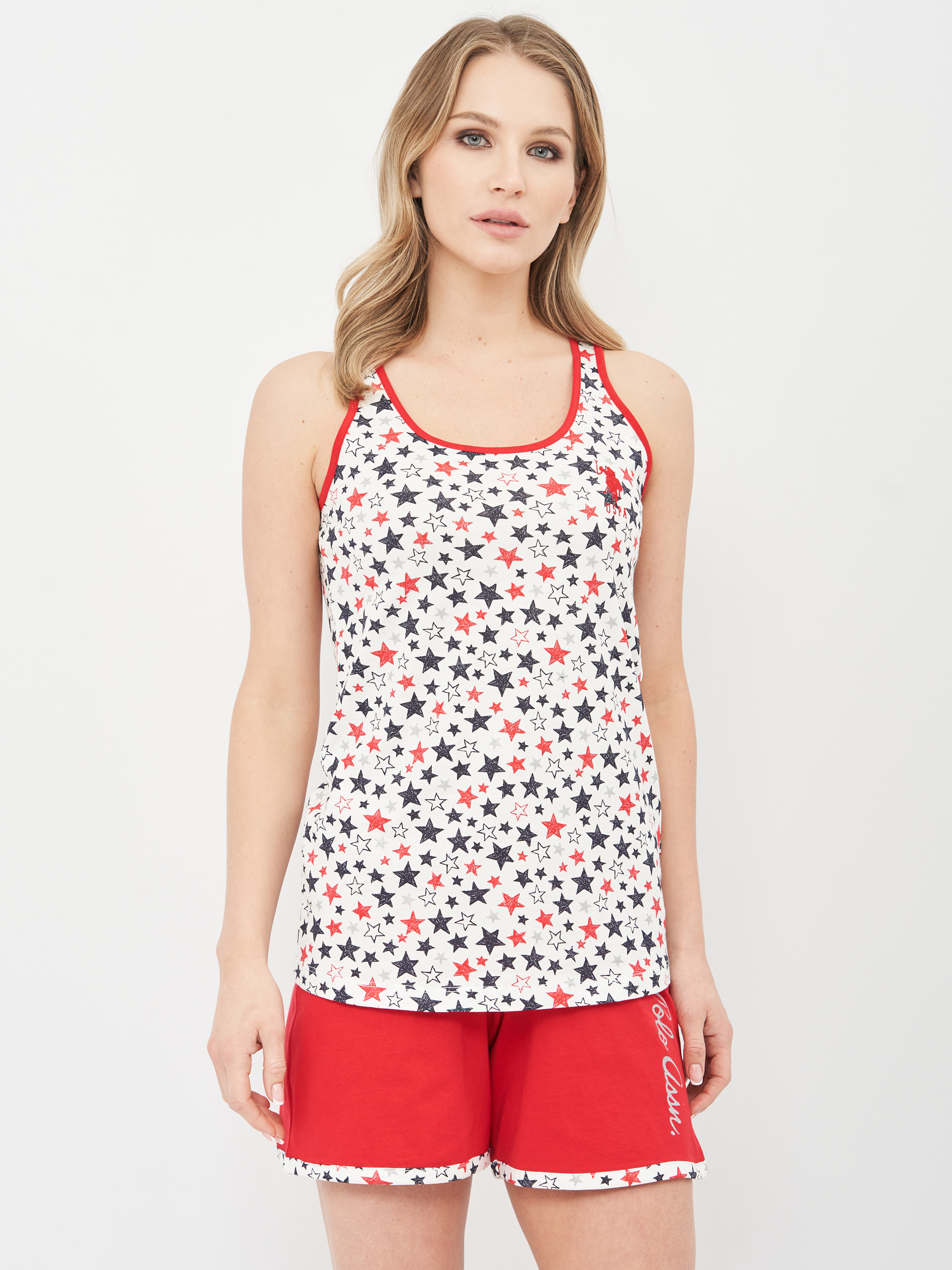 

Пижама U.S. Polo Assn 16539  Red, Пижама U.S. Polo Assn 16539 2XL Red