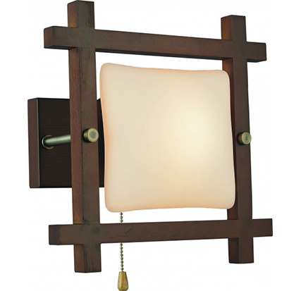 

Бра INL-3092W-01 Antique brass & Walnut