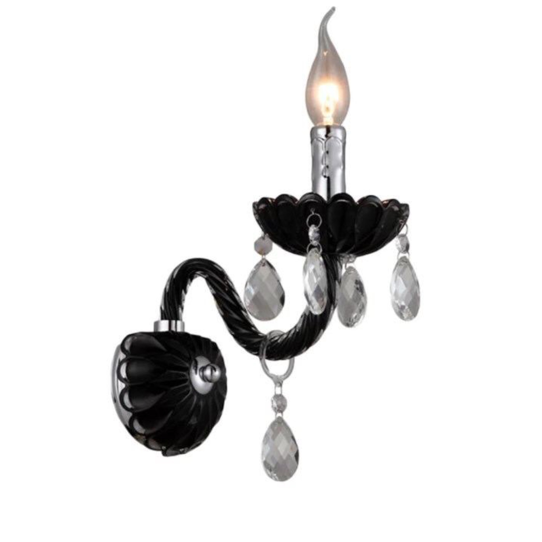 

Бра INL-1149W-01 Black _ Chrome