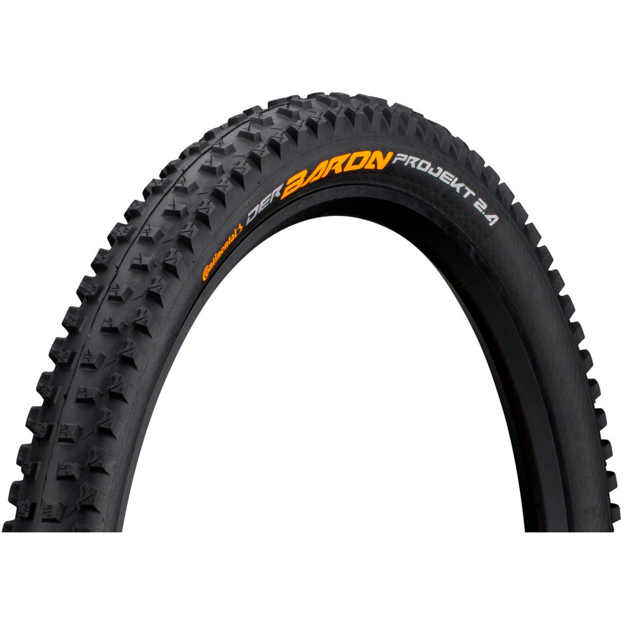 

Покрышка Continental Der Baron 2.4 Projekt 26"x2.40, 60-559 складная (101570)