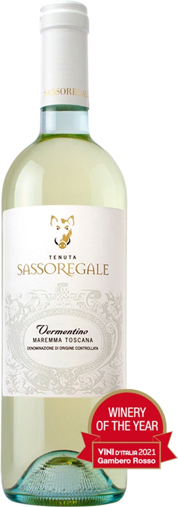 Акція на Вино Sassoregale Vermentino D.O.C. белое сухое 0.75 л 13.5% (8001231001301) від Rozetka UA