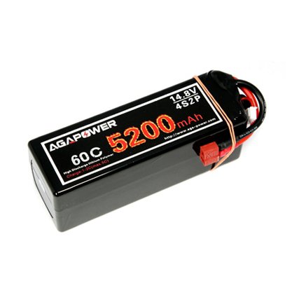 

Аккумулятор AGA POWER LiPO 14,8В 5200мАч 4S 60C 138х47х48мм 502г T-Plug (AGA60-5200-4S-H)
