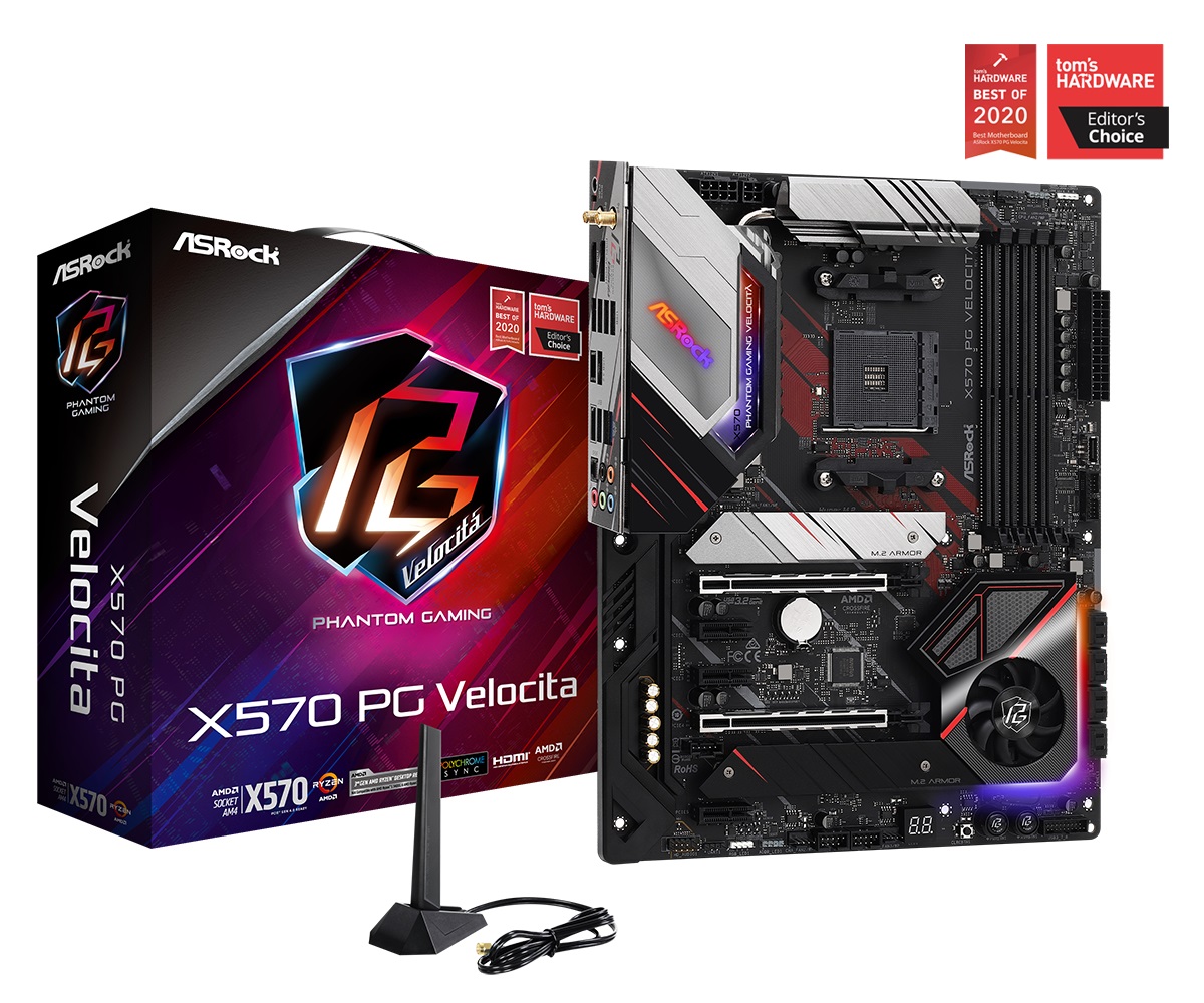 

Материнская плата ASRock X570 PG Velocita Socket AM4
