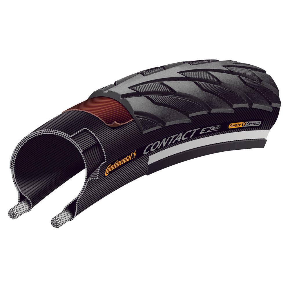 

Покрышка Continental Contact Plus Travel black/black reflex wire 700 X 28C | 28 X 1 5/8 X 1 1/8 нескладная (101317)