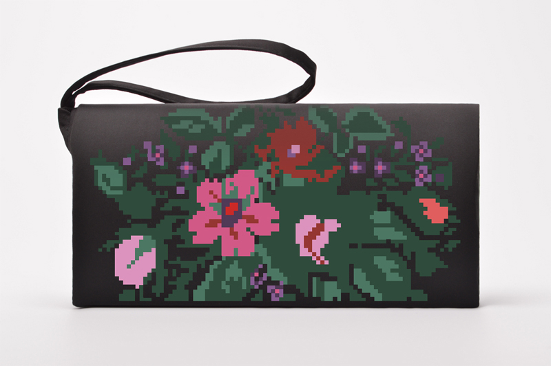 

Набір для вишивки бісером Барвиста Вишиванка заготовки пошитого клатча Борщівська старовинна (КЛ091дЧ1301k)