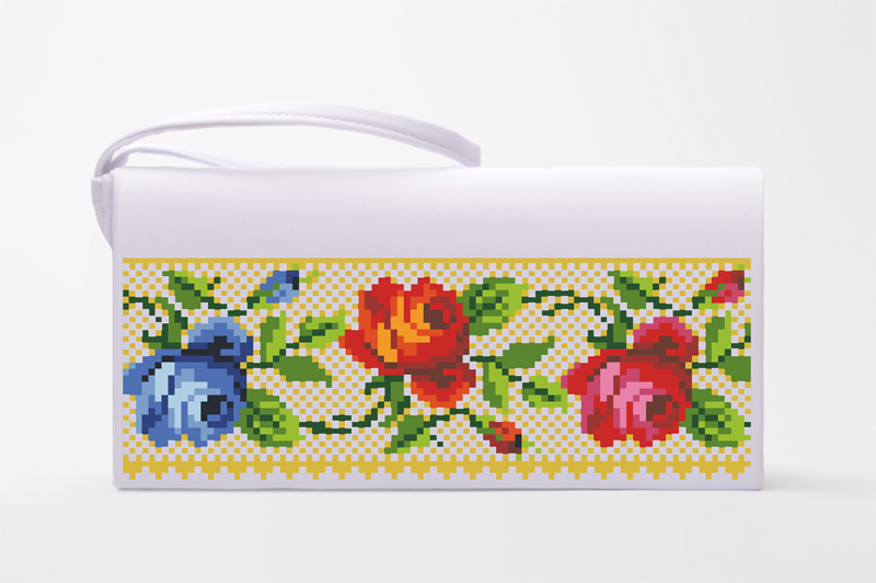 

Набір для вишивки бісером Барвиста Вишиванка заготовки пошитого клатча Багаті квіти. Буковинська (КЛ005дБ1301k)