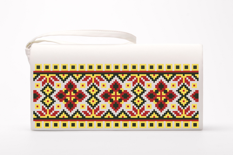 

Набір для вишивки бісером Барвиста Вишиванка заготовки пошитого клатча Український степ (КЛ039лМ1301k)