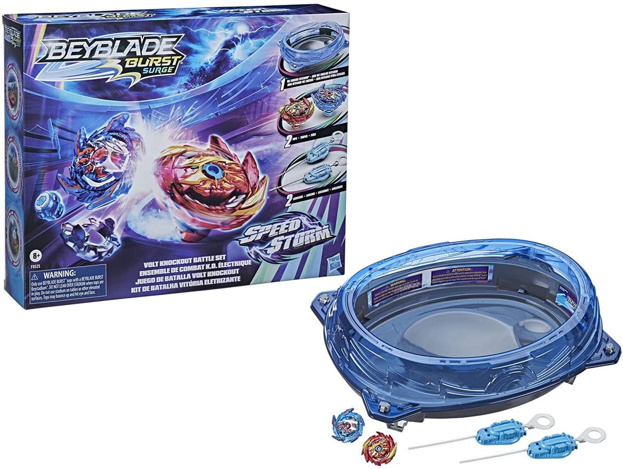 

Арена Бейблейд BEYBLADE Burst Surge Speedstorm Volt Knockout Battle Set Hasbro