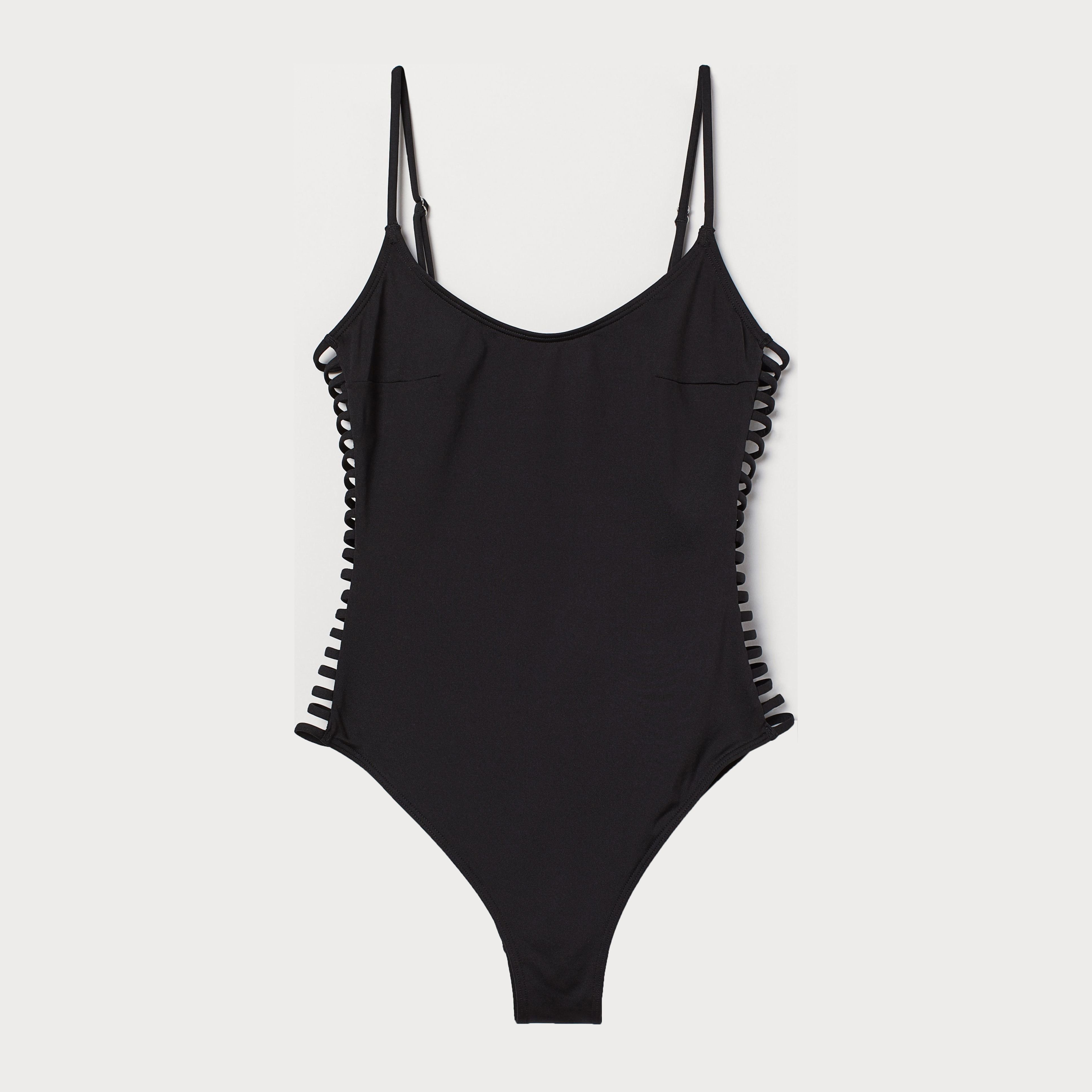 

Купальник слитный женский H&M zh0574212  Черный, Купальник слитный женский H&M zh0574212 36 Черный