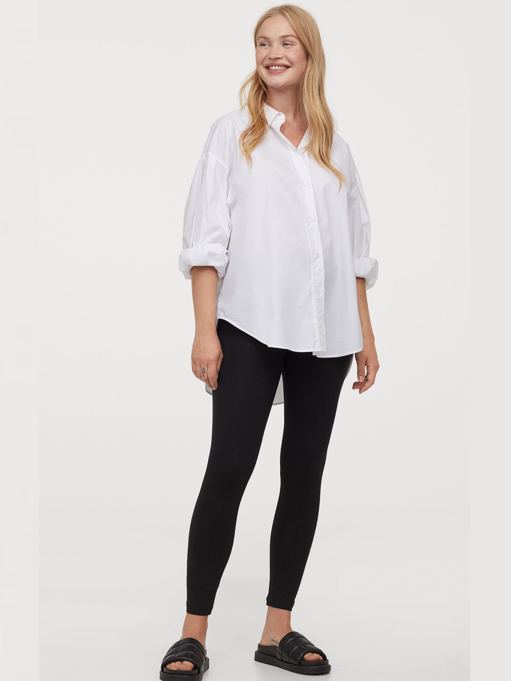

Лосины для беременных H&M zh0835655 M Черные