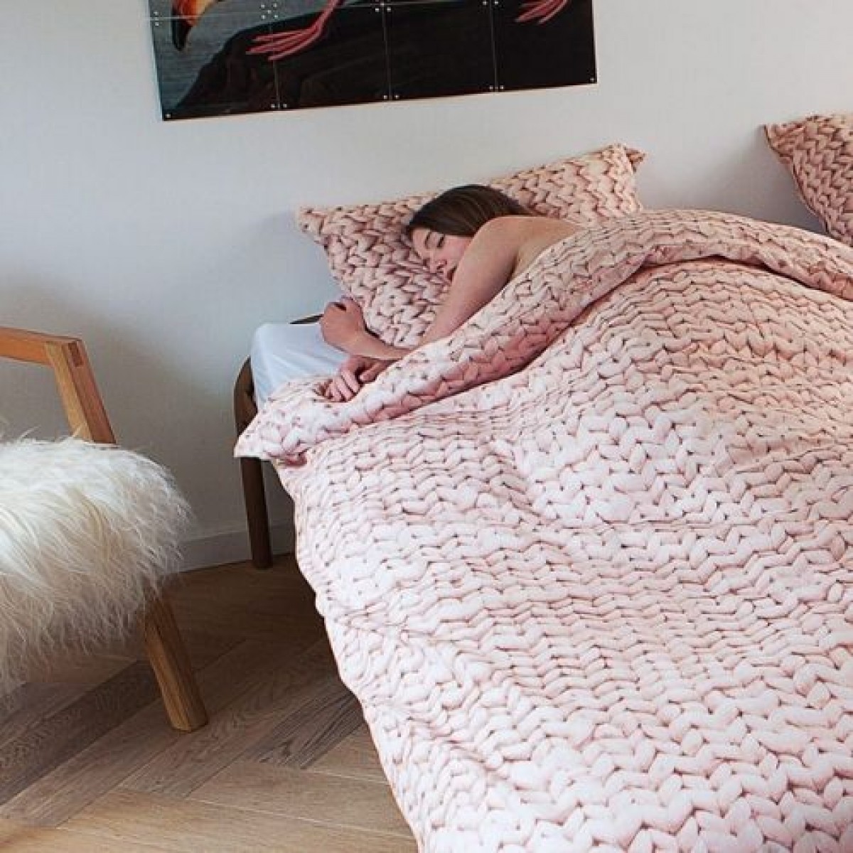 

Постельный комплект SNURK Twirre Dusty Pink