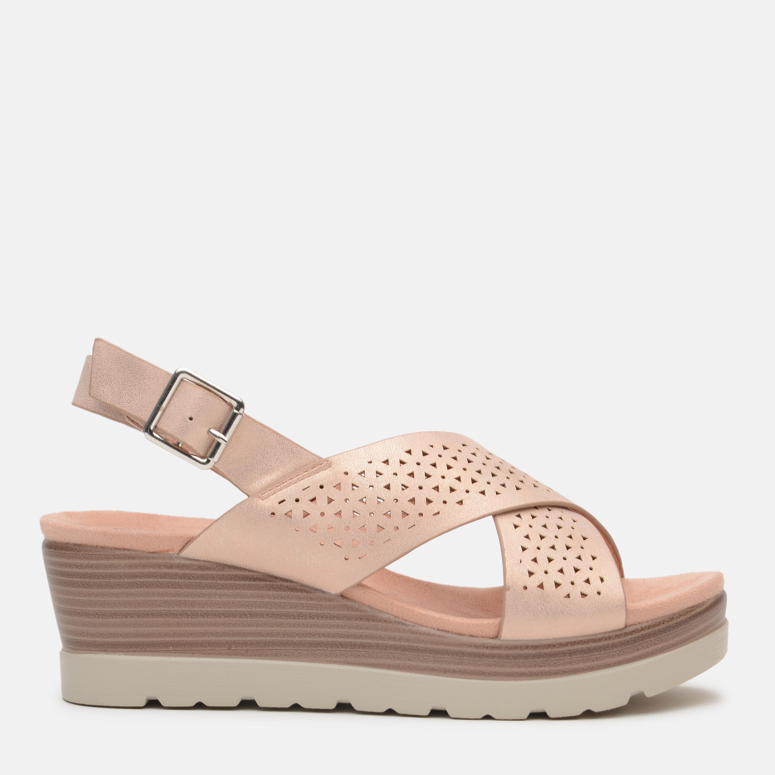 

Босоножки XTI Metallic Ladies Sandals 48862-2463 41 25.5 см Светло-розовые