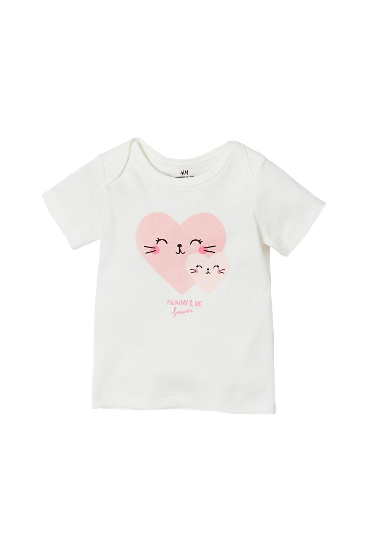 

Футболка H&M 62 (2-4m) Белая (5531-06959030022)