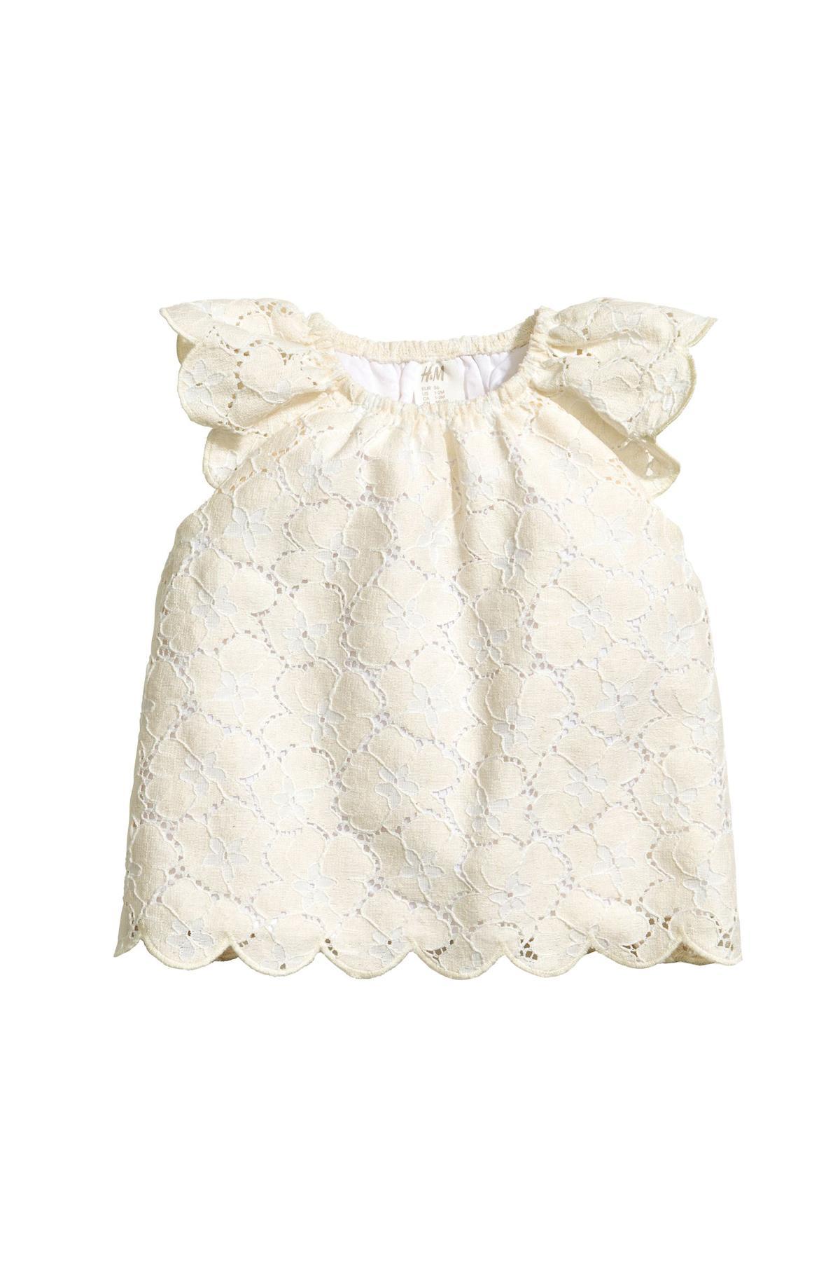 

Платье H&M 62 (2-4m) Белое (5661-0468240001)