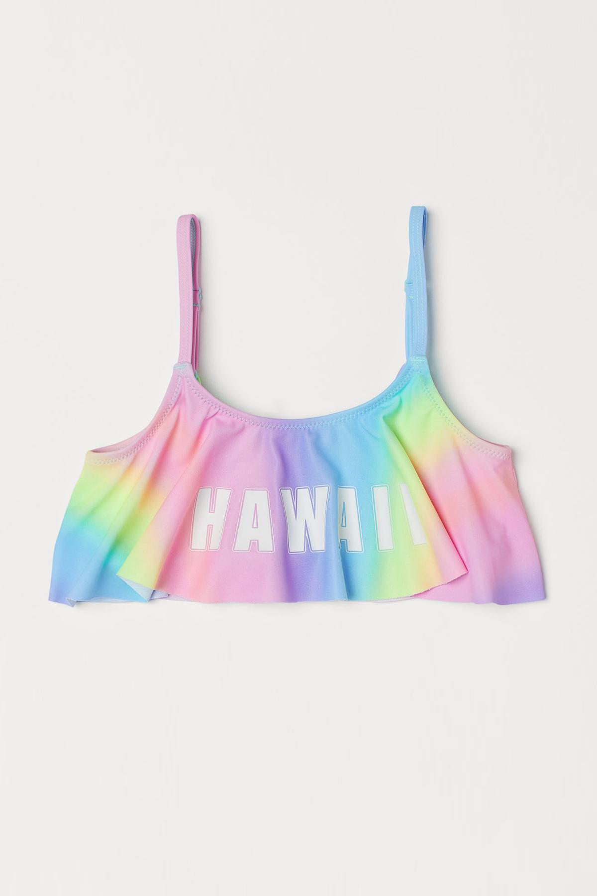 

Топ с оборкой H&M 158-164 (12-14y) Розовый (5518-07000120022)