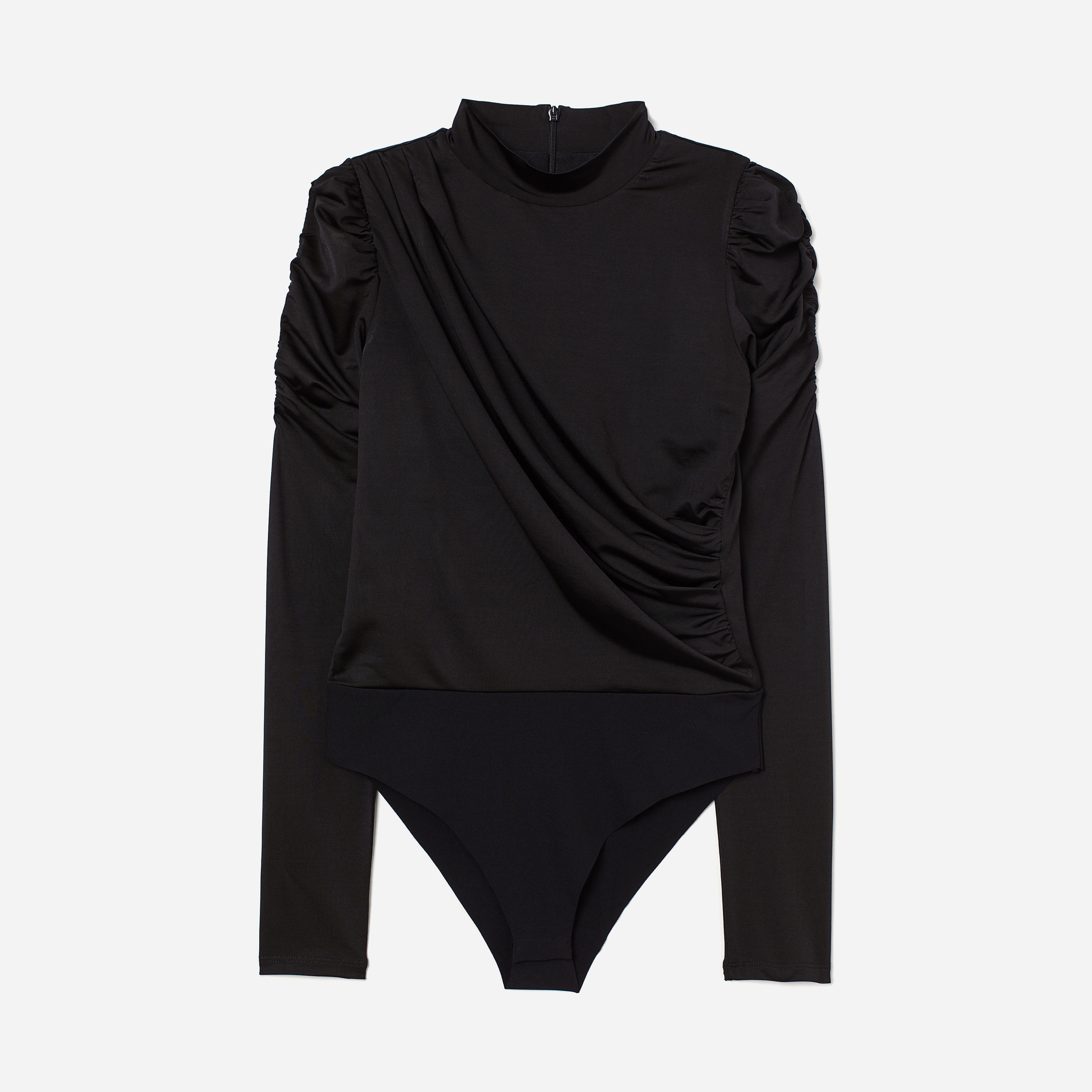 

Боди-блузка H& 0842463-0  Черная, Боди-блузка H&M 0842463-0 M Черная