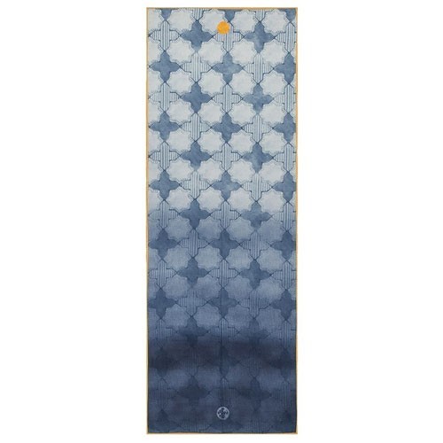 

Полотенце для йоги Manduka Diffuse 61х173х10.01 см Голубое (5503)