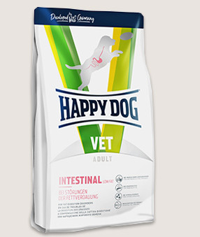 

Сухой корм HAPPY DOG HD VET Diet Intestinal для собак при нарушениях деятельности ЖКТ, 12,5 кг