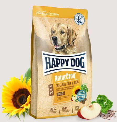 

Сухой корм HAPPY DOG NaturCroq для собак с курицей и рисом, 15 кг