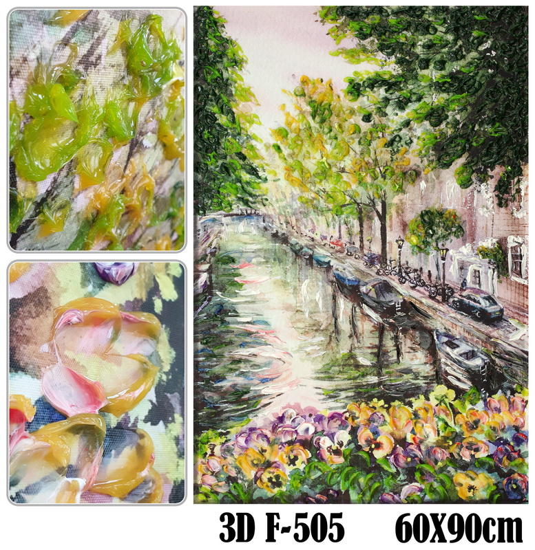 

Картина на холсте 3D SvitArt F-505 60х90 см