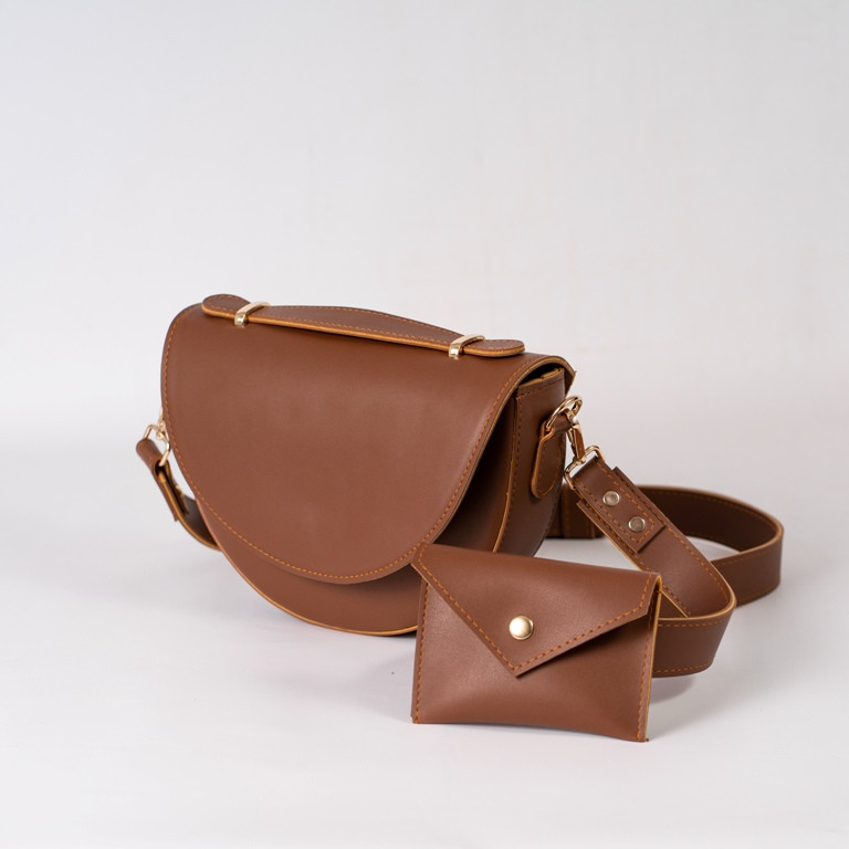 

Женская сумка Saddle Caramel 06-21/3