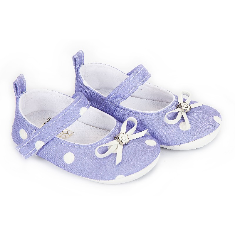 

Пинетки для девочки Baby Patini BPTN1166 17 см лиловый (554094)