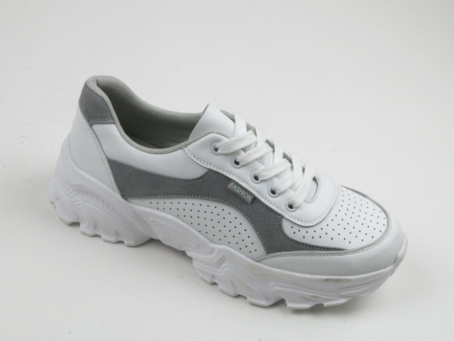

Кроссовки женские белые Allshoes BF8-20888-5K 39