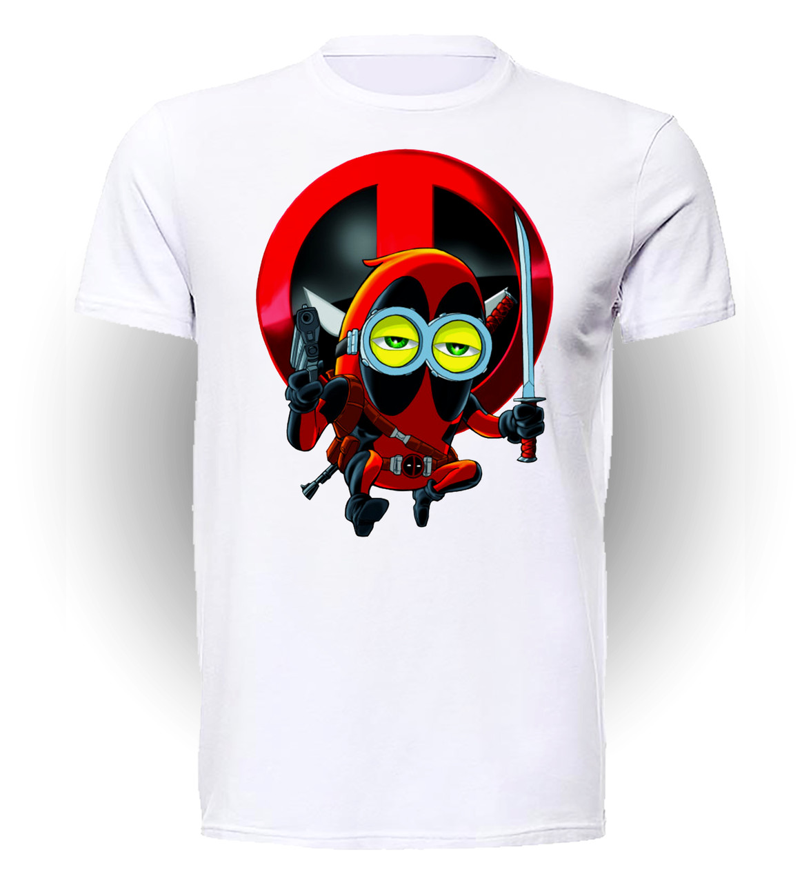 

Футболка GeekLand Миньоны Гадкий я Despicable Me Deadpool DM.01.010 (FU21DM.01.010/boy-176)