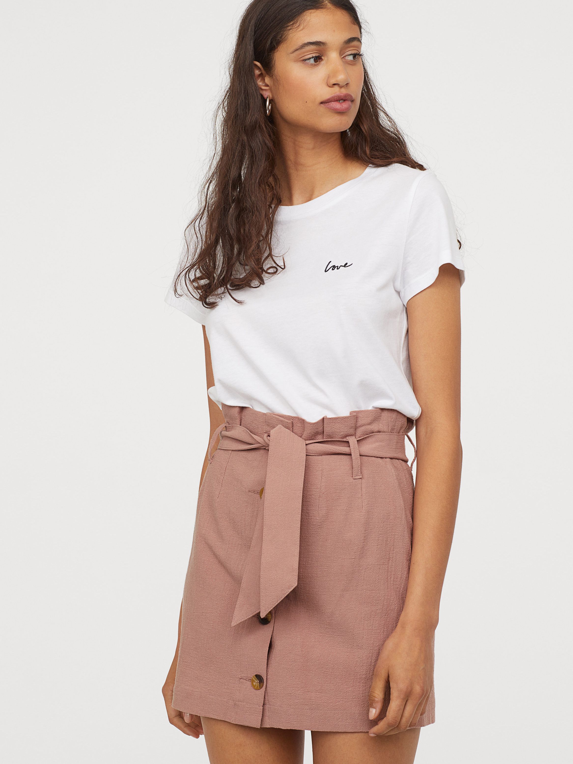 

Юбка H&M 754810a79 36 Розовая