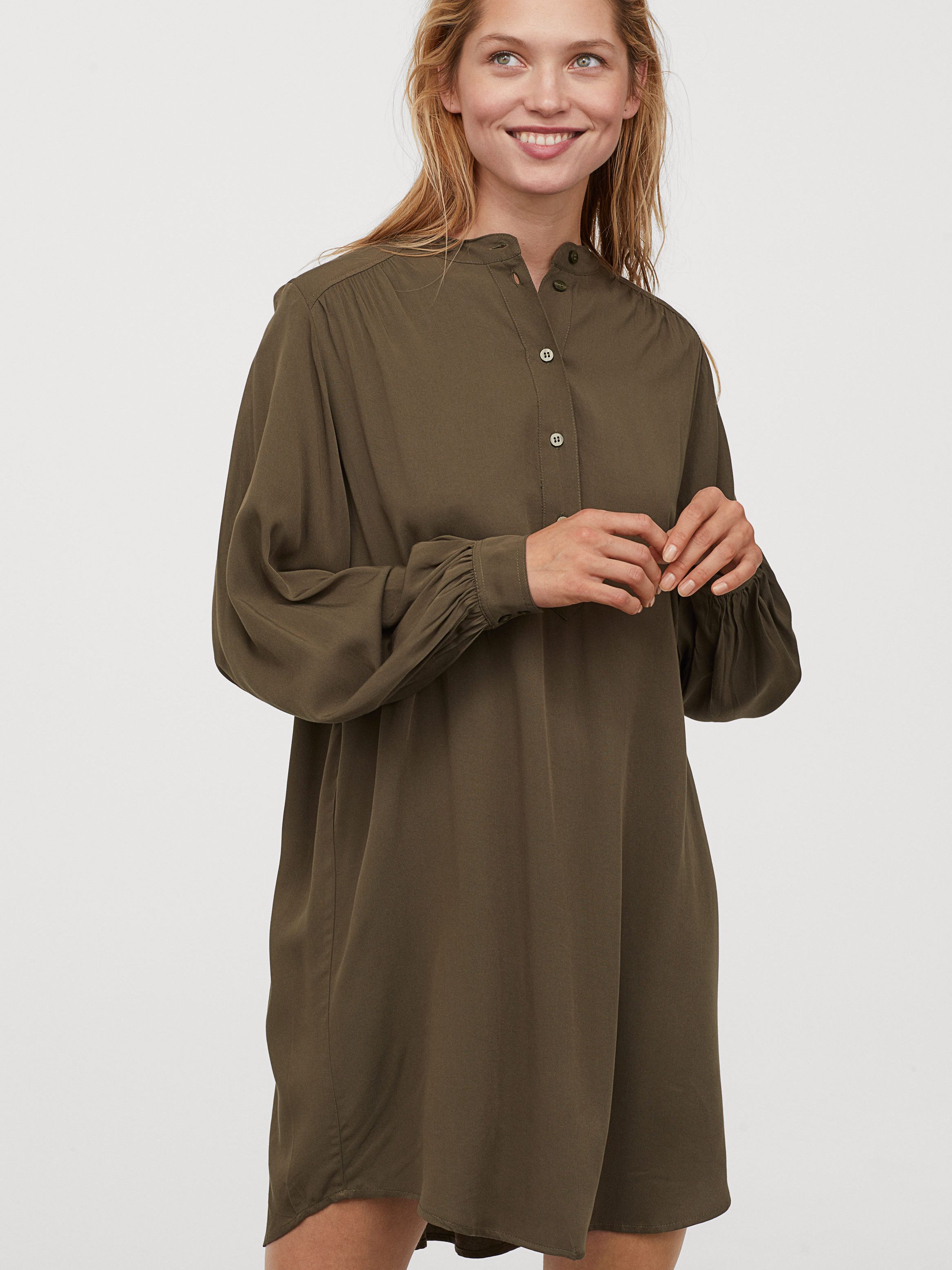 

Платье H&M 817491a79 M Хаки