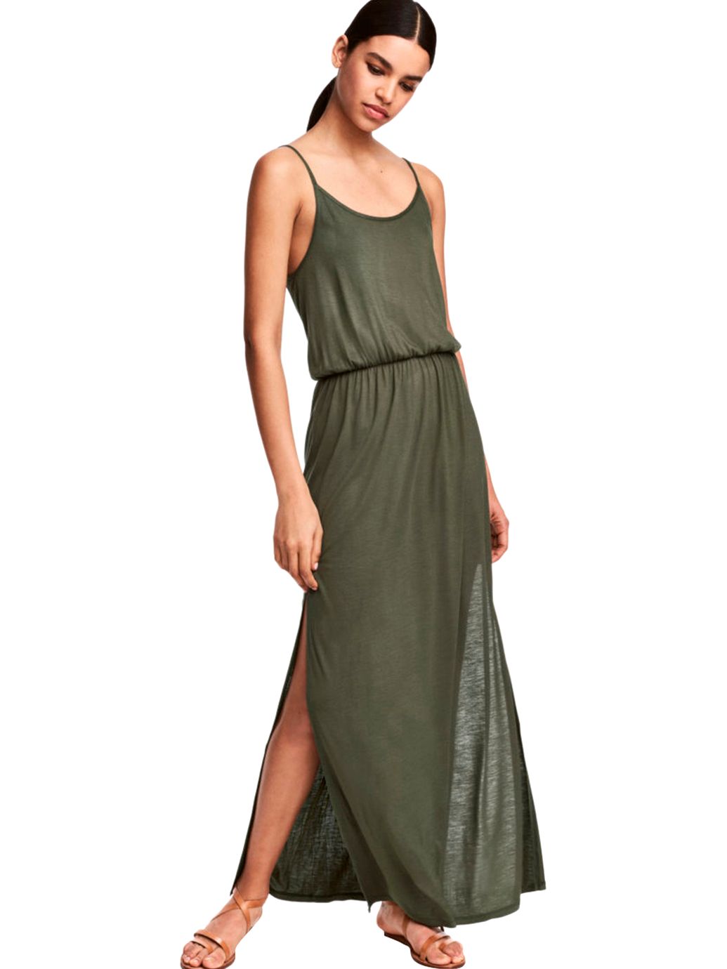 

Сарафан H&M 212629001a79 L Хаки