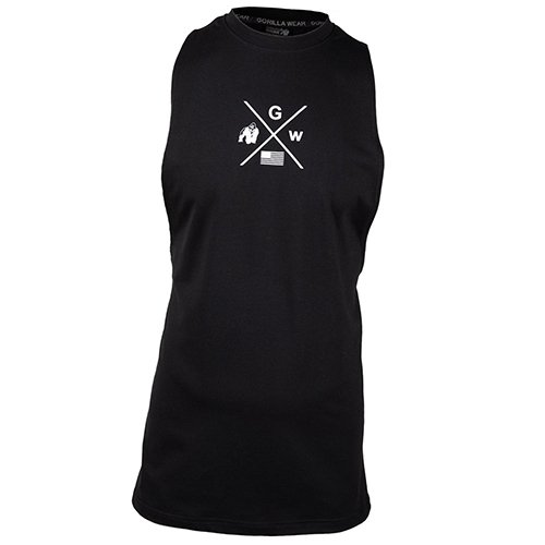 

Майка Cisco Drop Armhole Tank Gorilla Wear XL Черно-белый