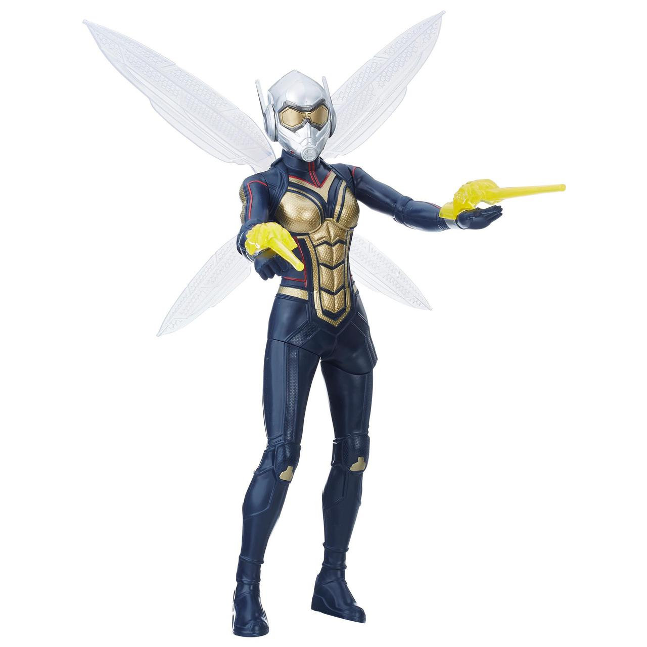 

Фигурка Человек Оса с подвижными крыльями 30 см Хасбро Wasp Wing FX Action Figure by Hasbro