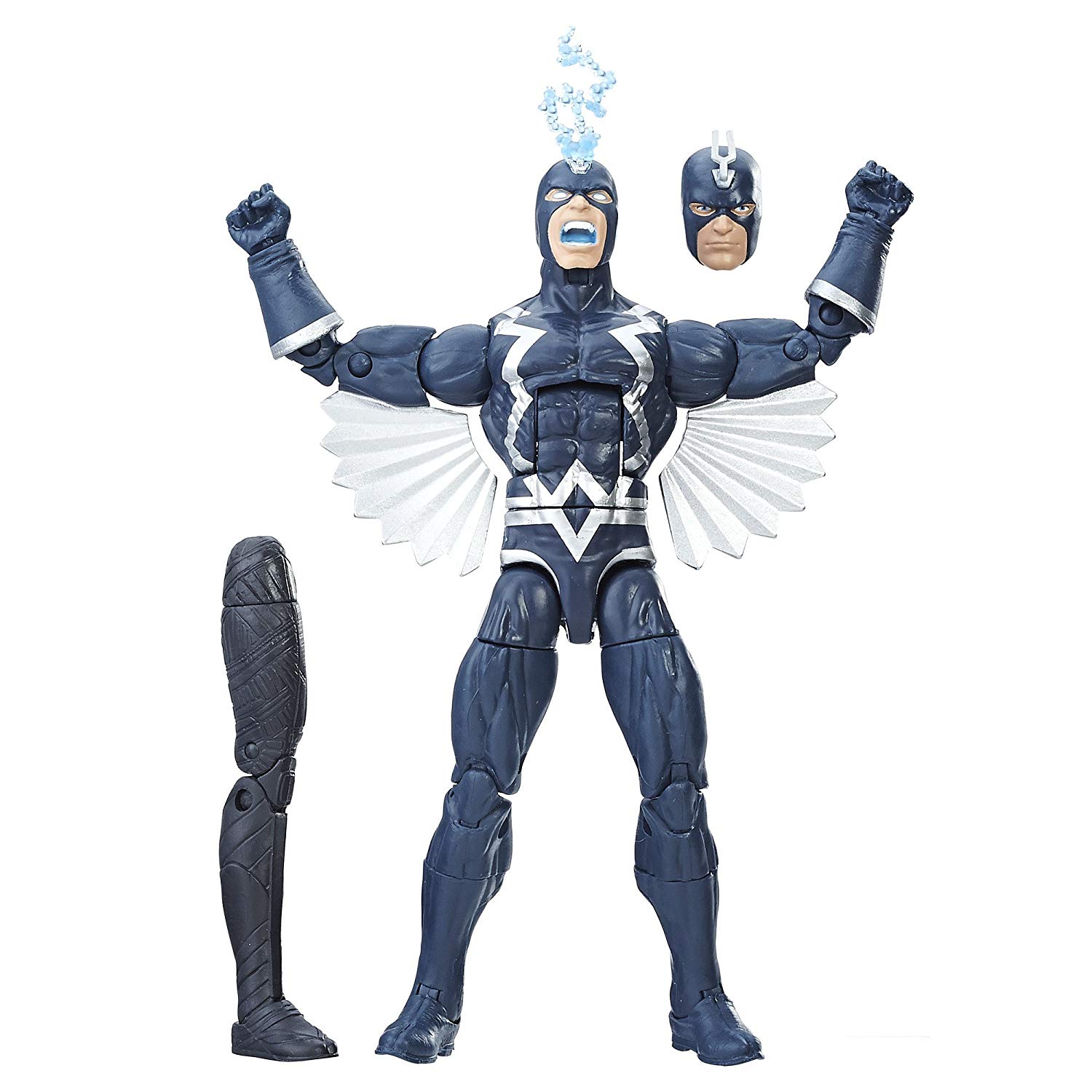 

Фигурка Марвел Черная Пантера черный Болт 15 см Marvel Black Panther Legends Series Black Bolt