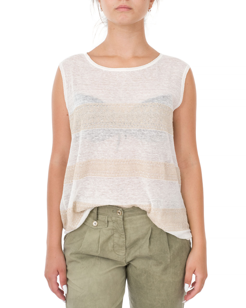 

Топ жіночий Marc Aurel (81434-8188-51001/14) Білий 38