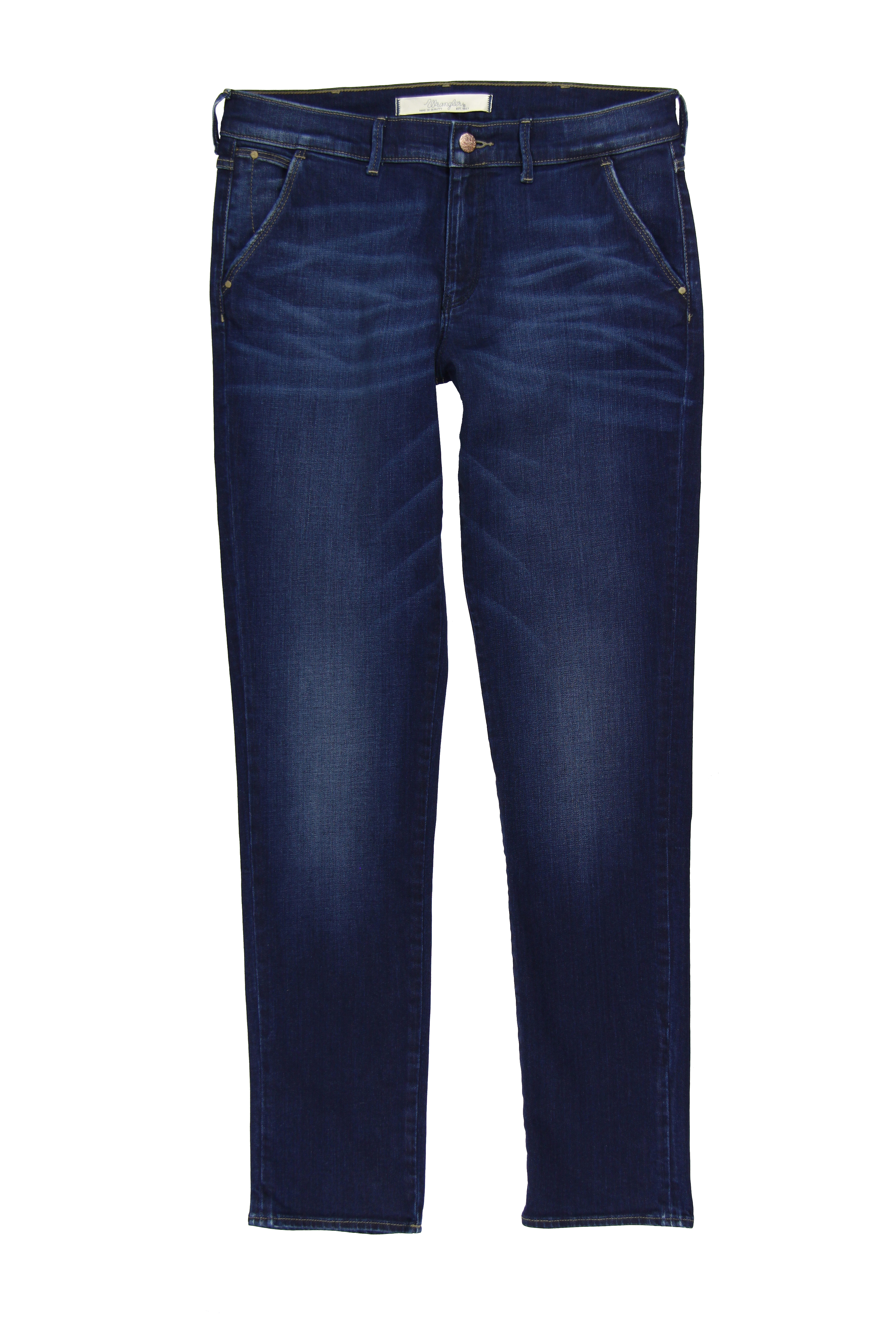 

Джинсы Wrangler Shennan Chino Slim Boyfriend Темно-синий 30-34