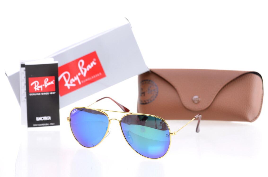 

Солнцезащитные очки Ray Ban Авиаторы (Капли) 3026g-p