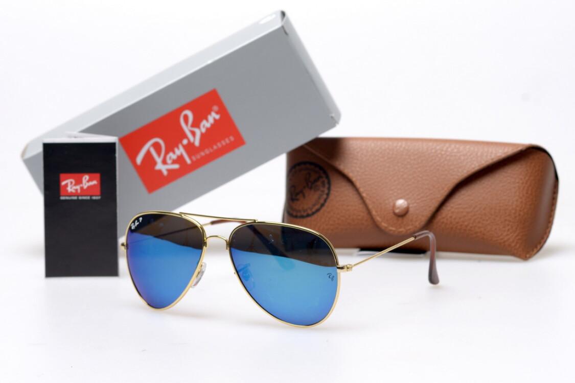 

Солнцезащитные очки Ray Ban Авиаторы (Капли) 3026w3278p