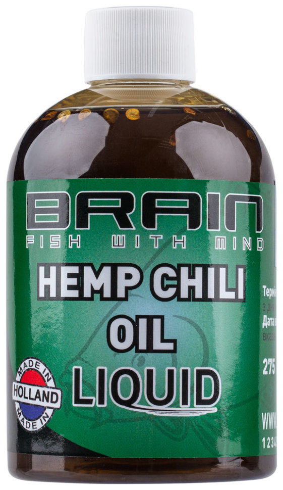

Аттрактант Brain Hemp Oil + Chili Liquid 275 ml 1858.02.93